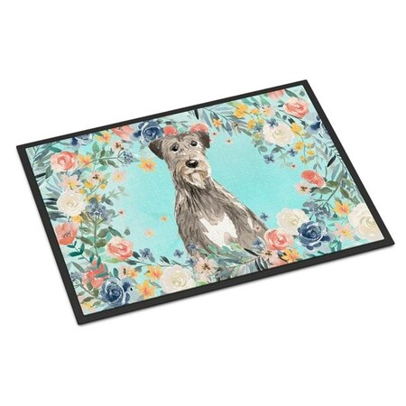 Carolines Treasures Carolines Treasures CK3423MAT 18 x 27 in. Irish Wolfhound Indoor or Outdoor Mat CK3423MAT